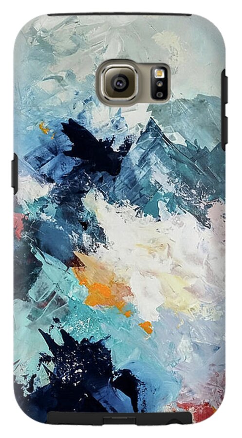 Abstract Mountains 3 - Phone Case