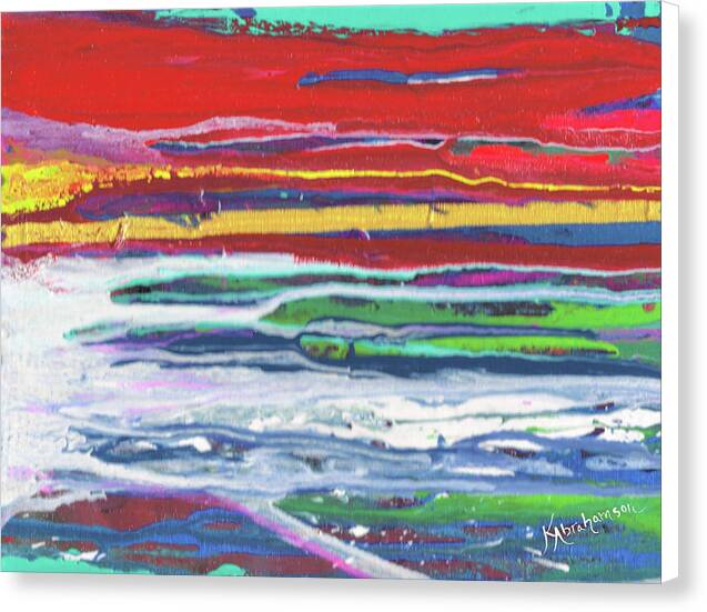 Art Life Abstract Print - Canvas Print