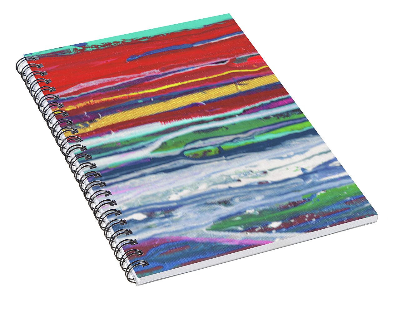 Art Life Abstract Print - Spiral Notebook