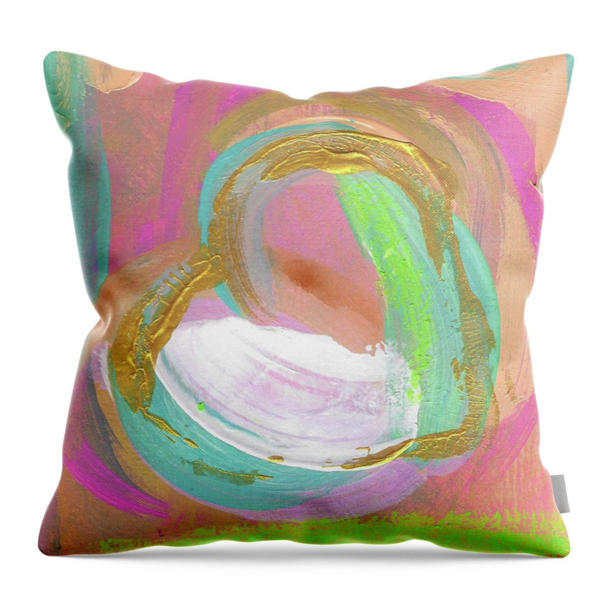 Heart Echo Love 2021 5 - Throw Pillow