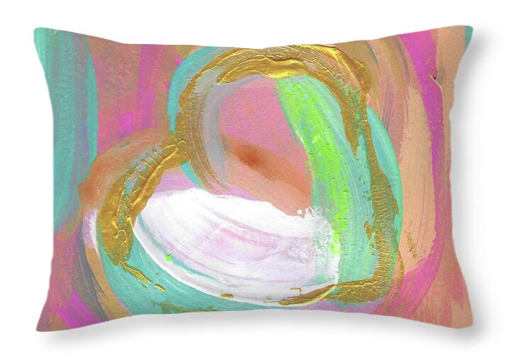 Heart Echo Love 2021 5 - Throw Pillow
