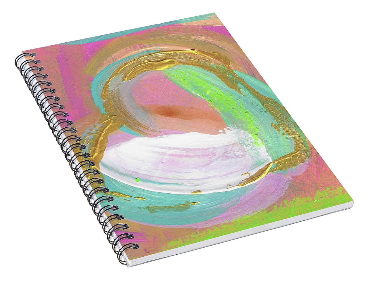 Heart Echo Love 2021 5 - Spiral Notebook