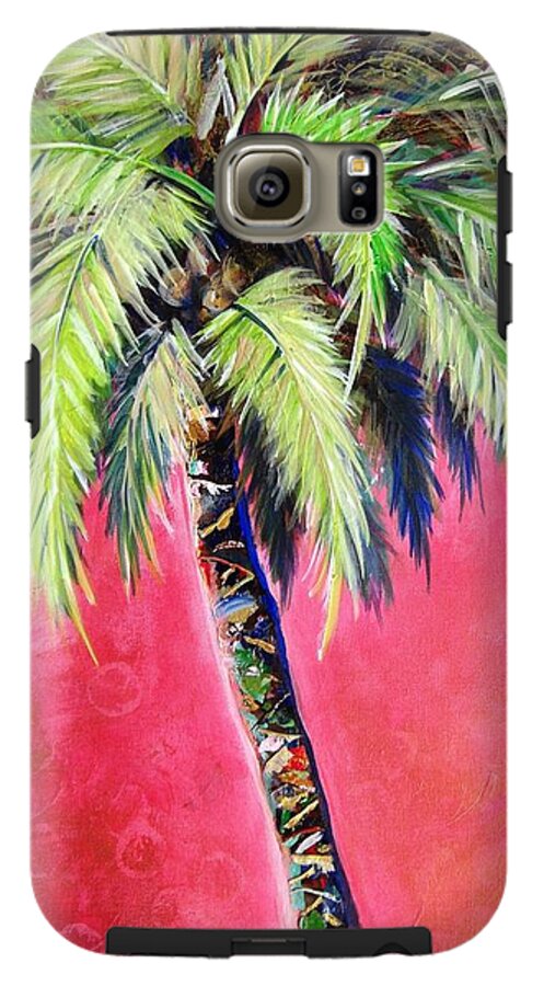Blushing Pink Palm - Phone Case