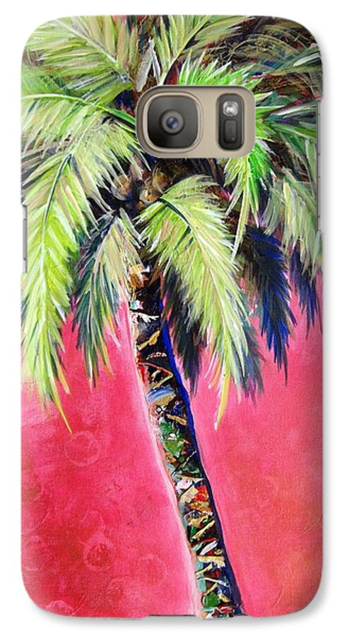 Blushing Pink Palm - Phone Case