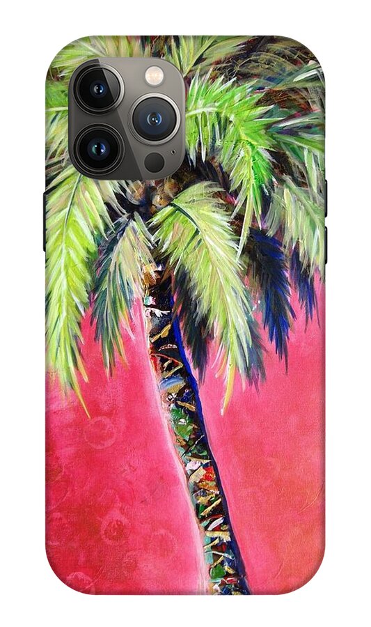 Blushing Pink Palm - Phone Case