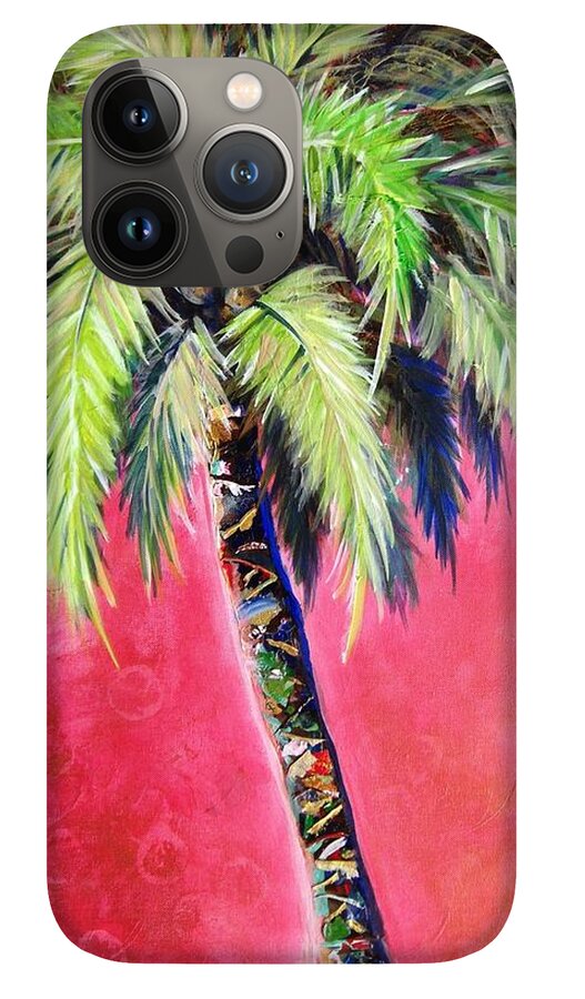 Blushing Pink Palm - Phone Case