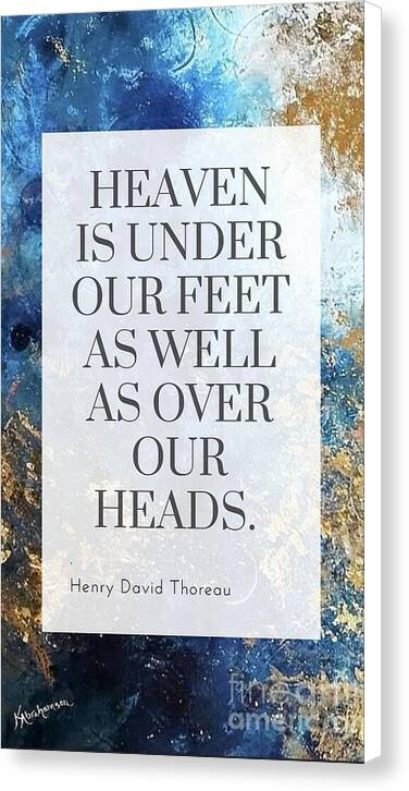 Celestial Currents Inspiration - Canvas Print