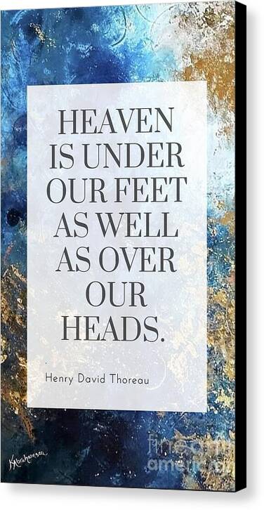 Celestial Currents Inspiration - Canvas Print