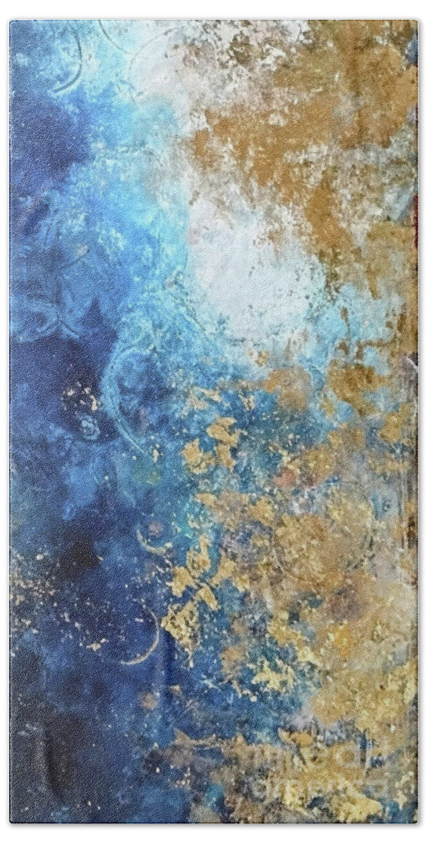 Celestial Currents - Beach Towel