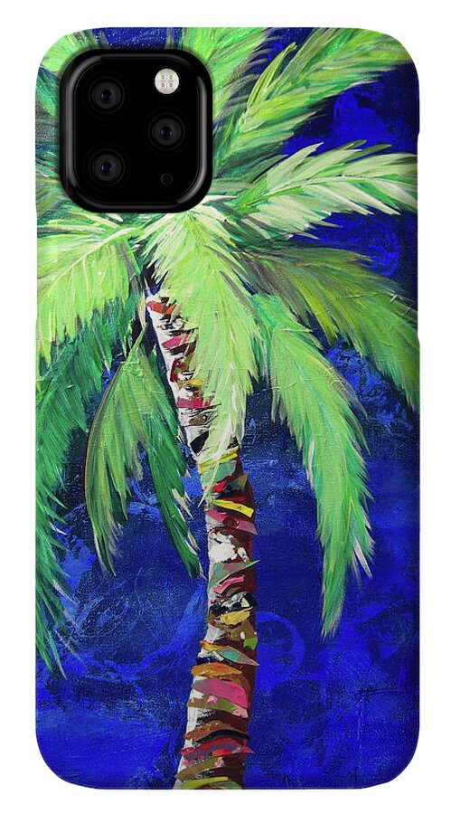 Cobalt Blue Palm II - Phone Case