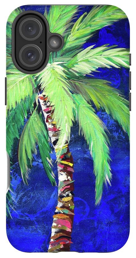 Cobalt Blue Palm II - Phone Case