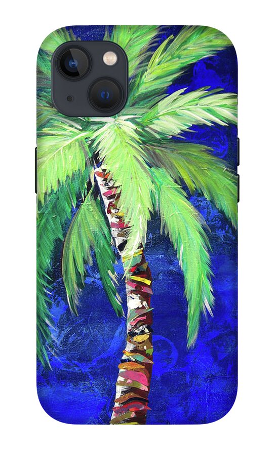 Cobalt Blue Palm II - Phone Case