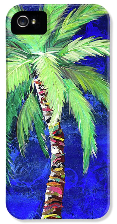 Cobalt Blue Palm II - Phone Case