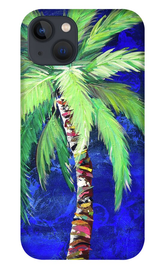 Cobalt Blue Palm II - Phone Case