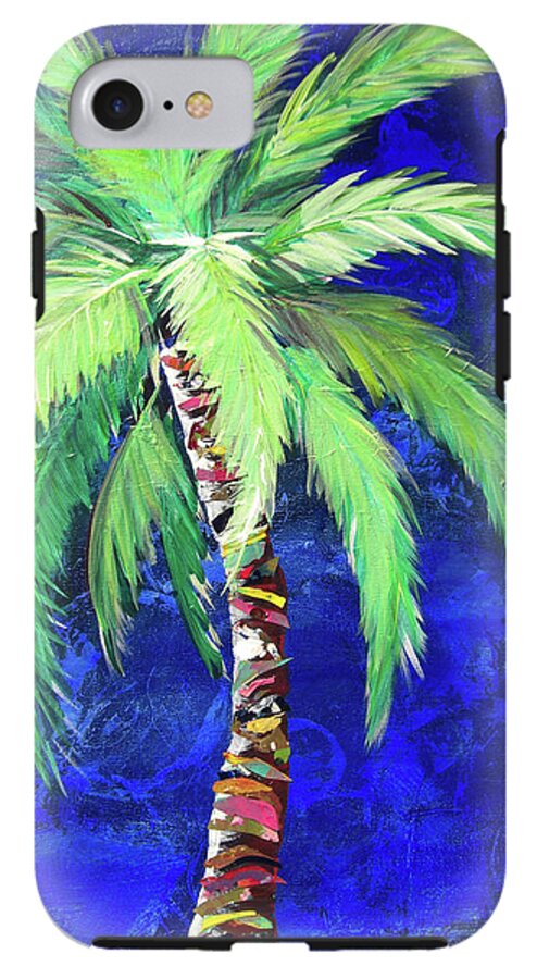 Cobalt Blue Palm II - Phone Case