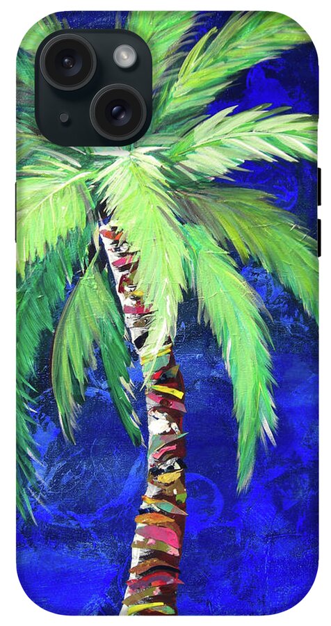 Cobalt Blue Palm II - Phone Case
