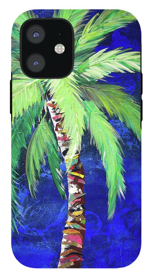 Cobalt Blue Palm II - Phone Case
