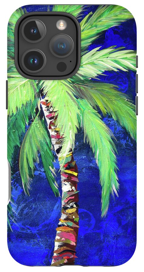 Cobalt Blue Palm II - Phone Case