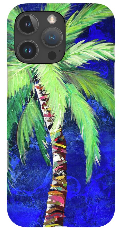 Cobalt Blue Palm II - Phone Case