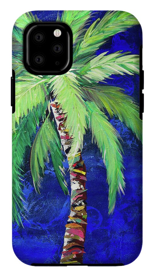 Cobalt Blue Palm II - Phone Case
