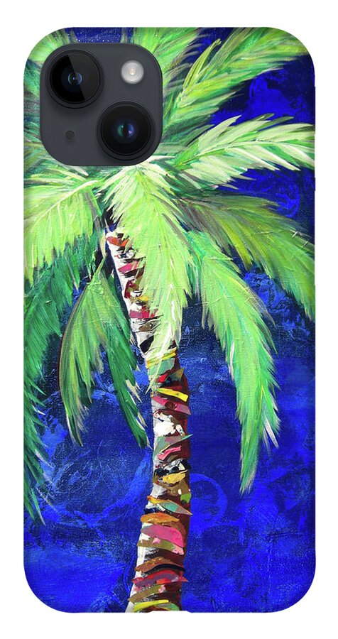 Cobalt Blue Palm II - Phone Case