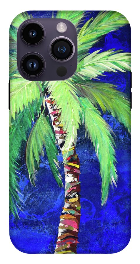 Cobalt Blue Palm II - Phone Case