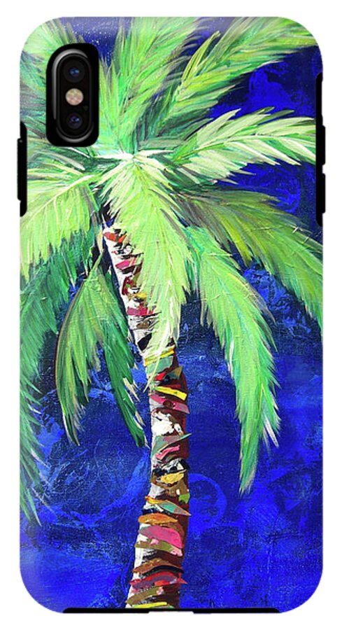 Cobalt Blue Palm II - Phone Case