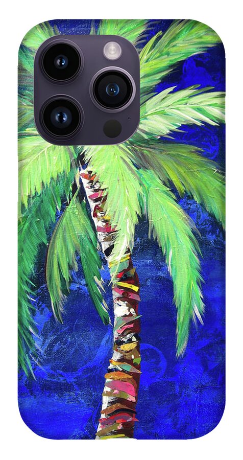 Cobalt Blue Palm II - Phone Case