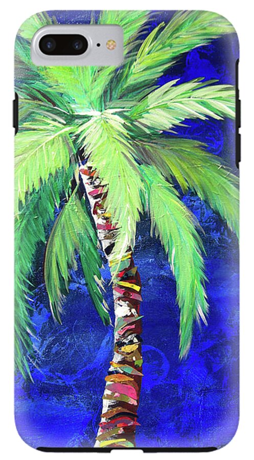 Cobalt Blue Palm II - Phone Case