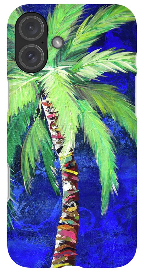 Cobalt Blue Palm II - Phone Case