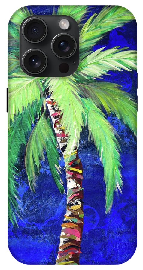Cobalt Blue Palm II - Phone Case