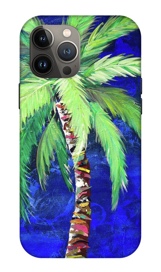Cobalt Blue Palm II - Phone Case