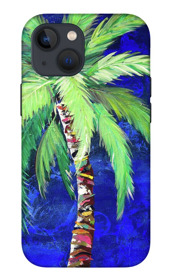 Cobalt Blue Palm II - Phone Case