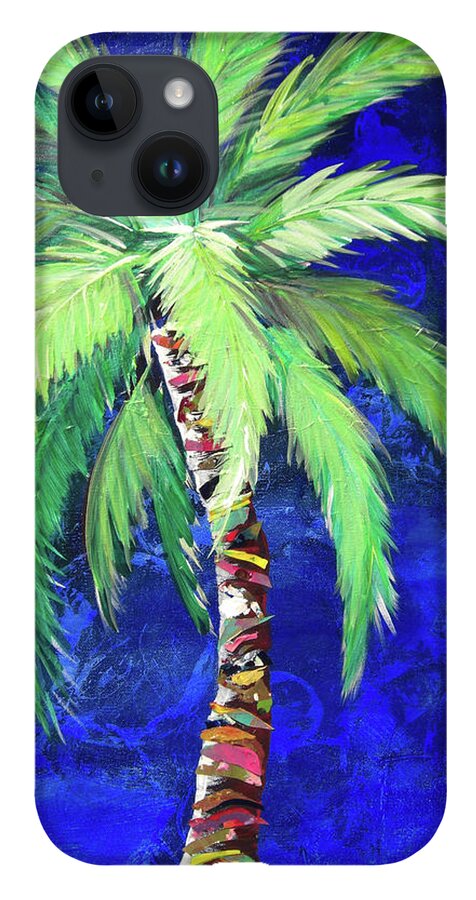 Cobalt Blue Palm II - Phone Case