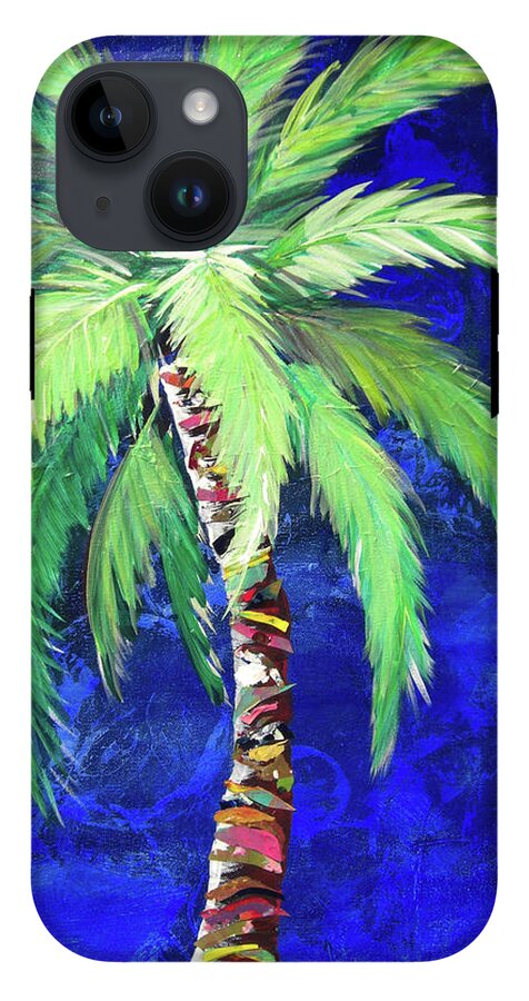Cobalt Blue Palm II - Phone Case
