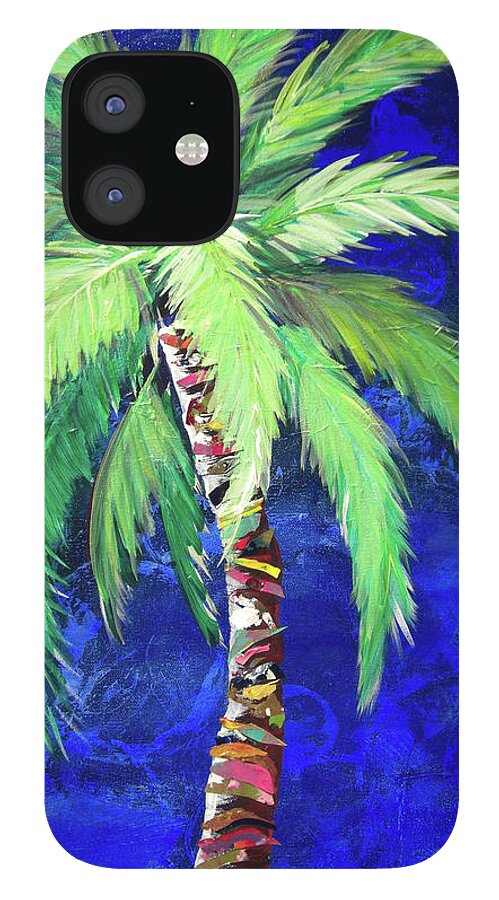 Cobalt Blue Palm II - Phone Case