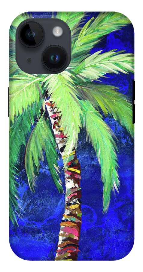 Cobalt Blue Palm II - Phone Case