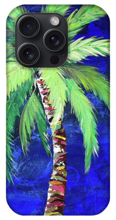 Cobalt Blue Palm II - Phone Case