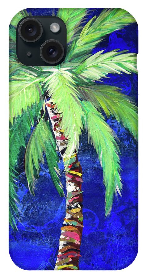 Cobalt Blue Palm II - Phone Case