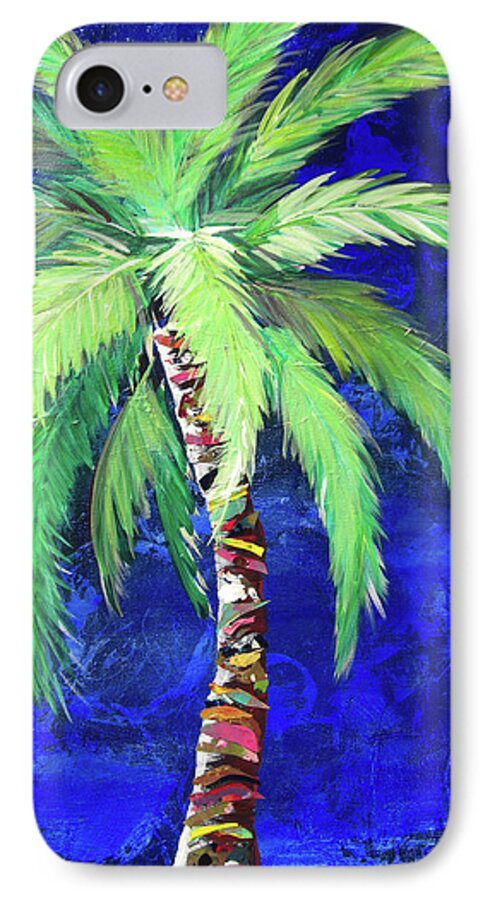 Cobalt Blue Palm II - Phone Case