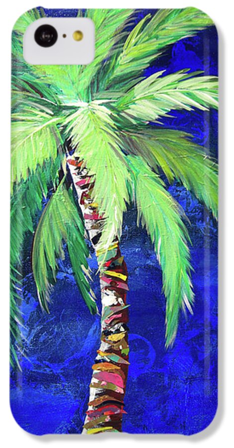 Cobalt Blue Palm II - Phone Case