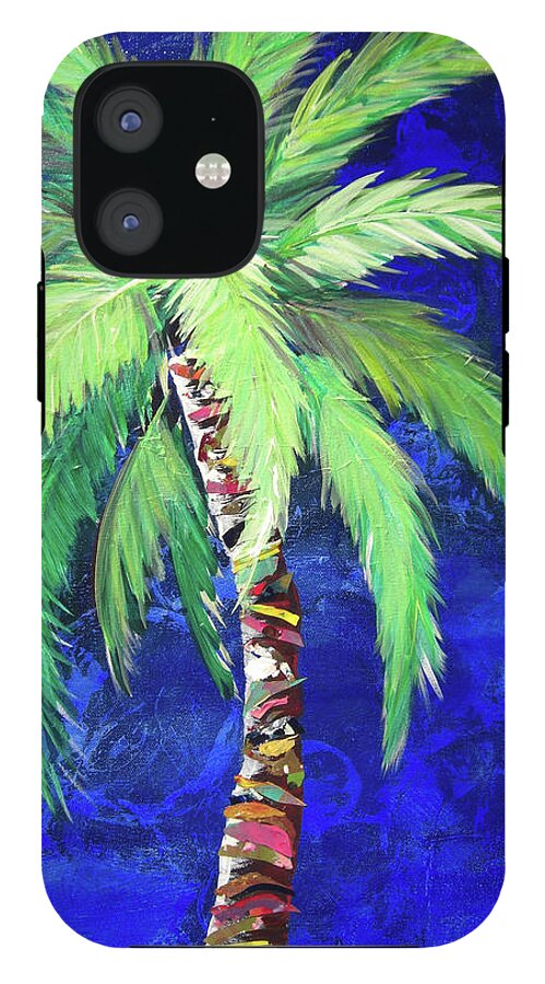Cobalt Blue Palm II - Phone Case