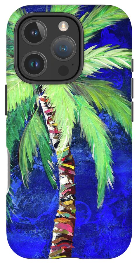 Cobalt Blue Palm II - Phone Case