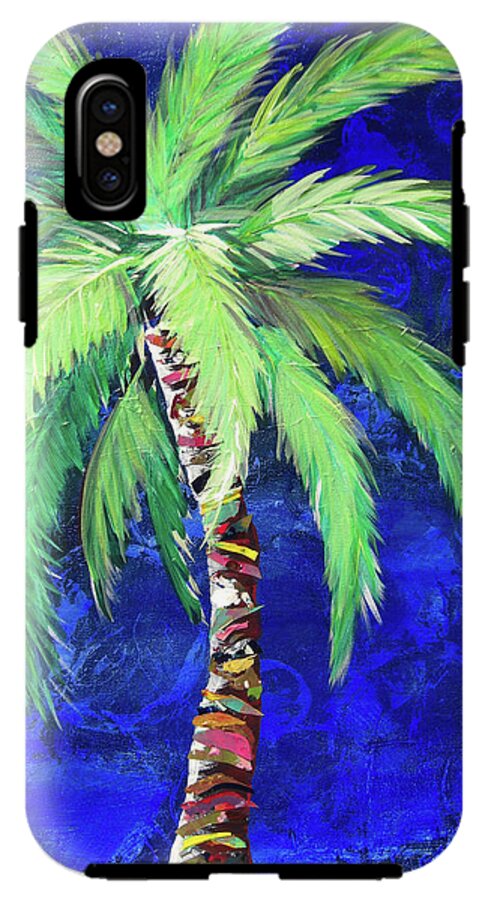 Cobalt Blue Palm II - Phone Case