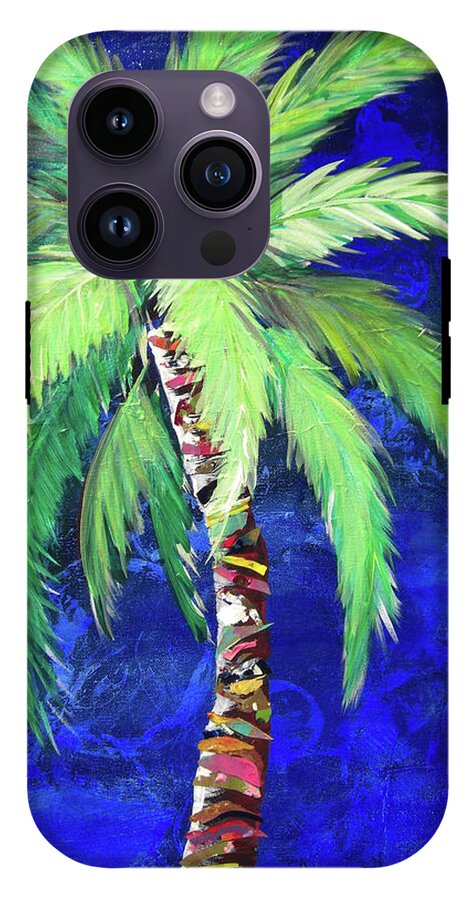 Cobalt Blue Palm II - Phone Case