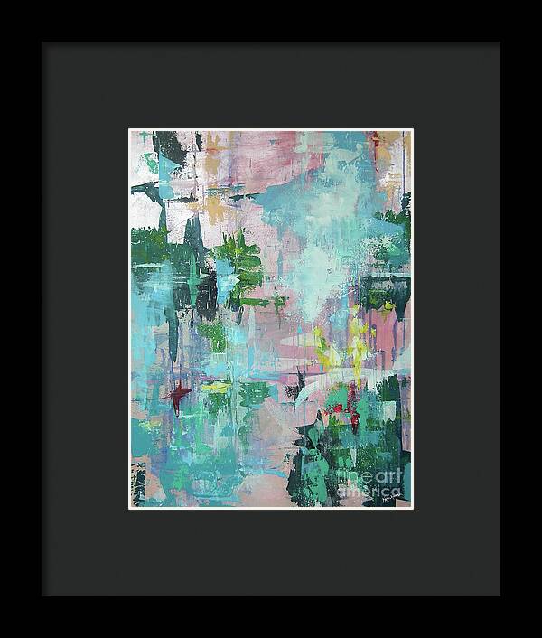 Dancing in the Rain - Framed Print