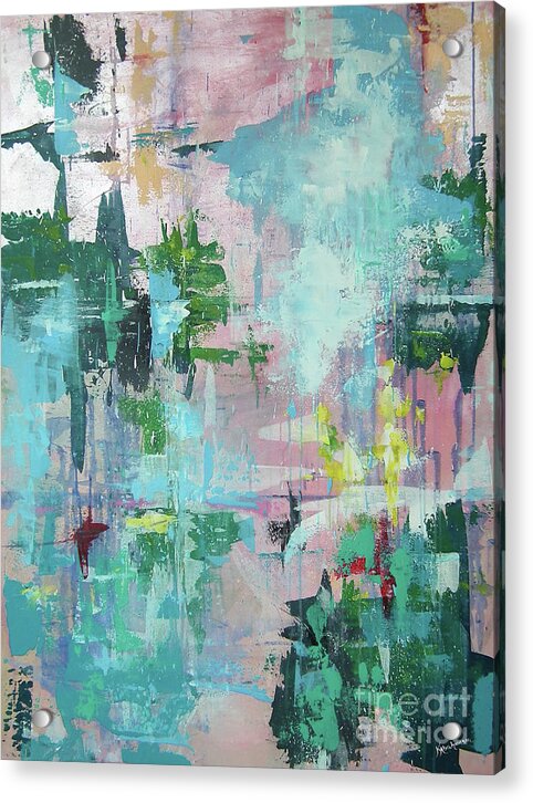 Dancing in the Rain - Acrylic Print