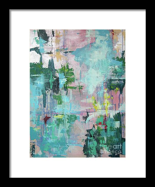 Dancing in the Rain - Framed Print