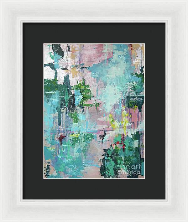 Dancing in the Rain - Framed Print