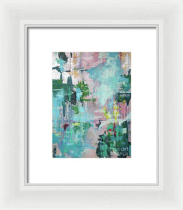 Dancing in the Rain - Framed Print